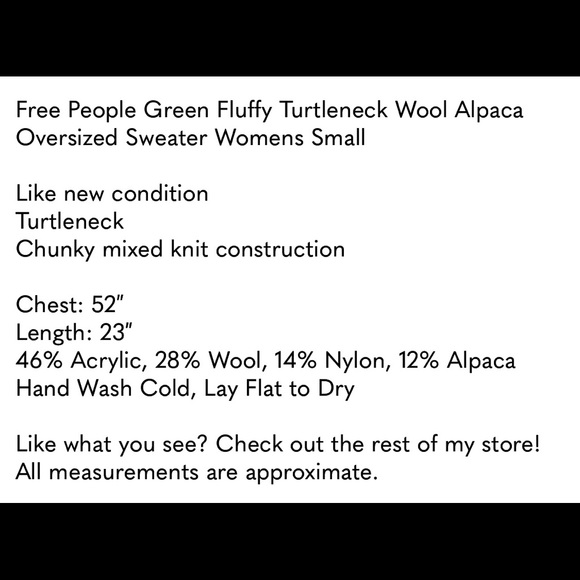 Free People Chunky Knit Turtleneck - Picture 10 of 11